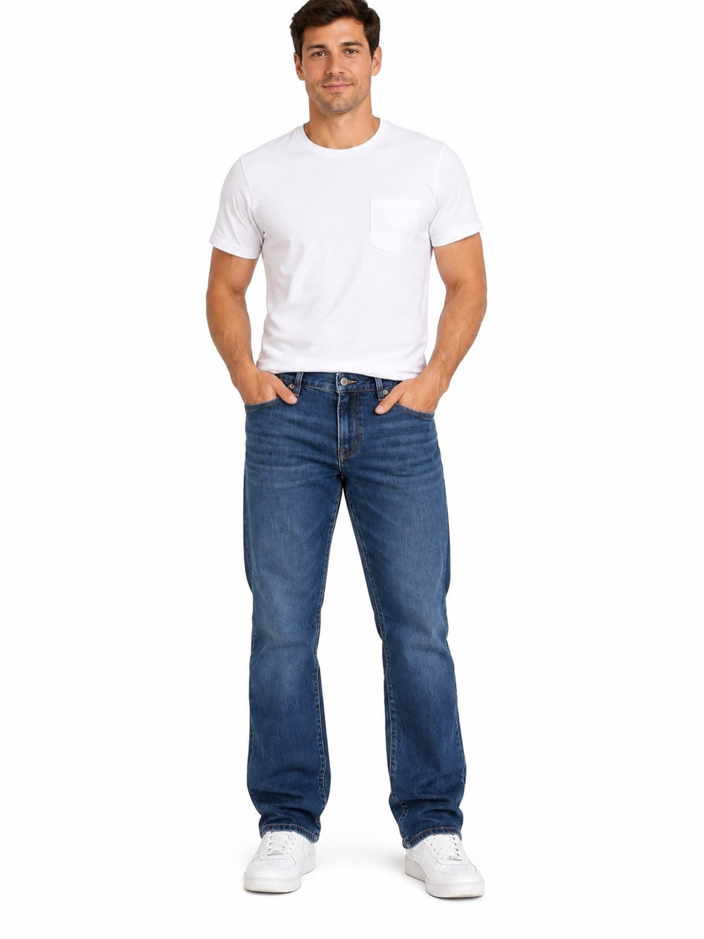 American Eagle AirFlex+ Men’s Jeans Blue Stretch Denim Straight Leg